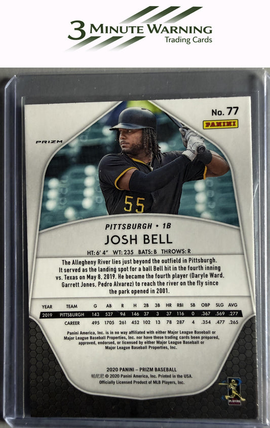2020 Panini Prizm #77 Josh Bell Red, White and Blue Prizm