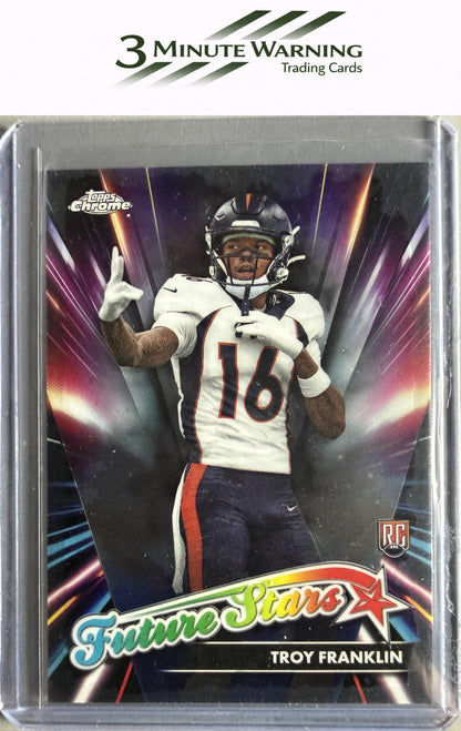 2024 Topps Chrome #FS-11 Troy Franklin Future Stars
