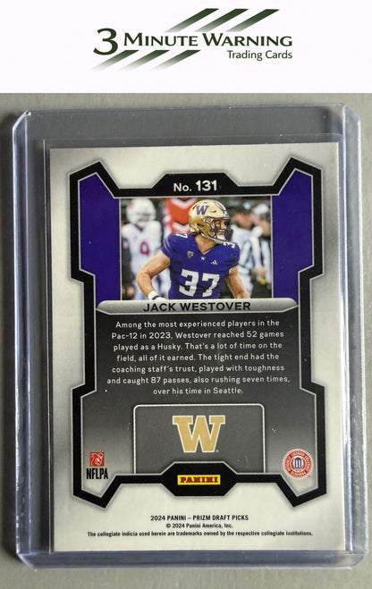 2024 Panini Prizm Draft Picks #131 Jack Westover