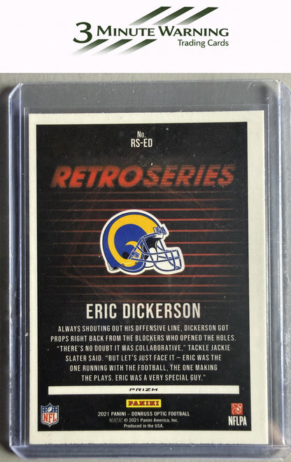 2021 Donruss Optic #RS-ED Eric Dickerson Retro Series