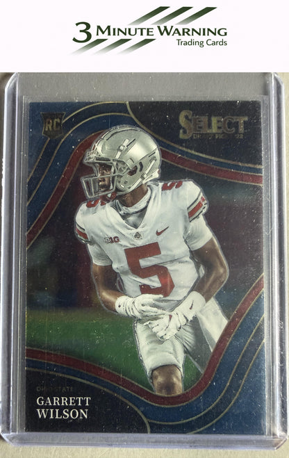 2022 Panini Select Draft Picks #104 Garrett Wilson Blue (Retail Base)