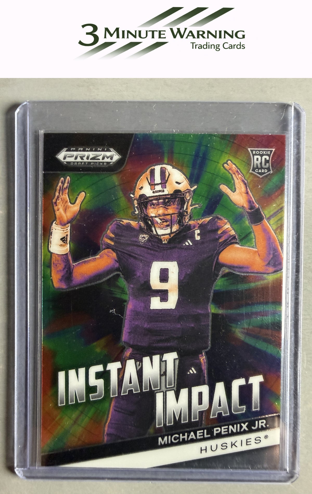 2024 Panini Prizm Draft Picks #II-MPJ Michael Penix Jr. Instant Impact