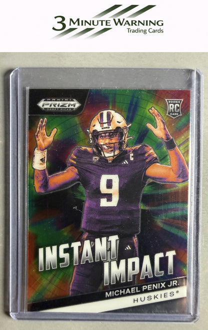 2024 Panini Prizm Draft Picks #II-MPJ Michael Penix Jr. Instant Impact