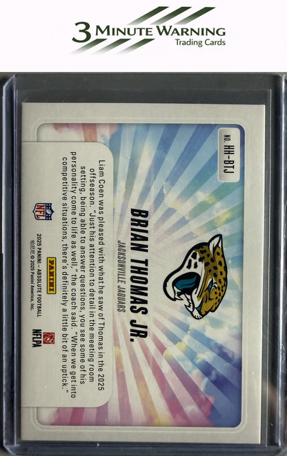 2025 Panini Absolute #HH-BTJ Brian Thomas Jr. Hog Heaven