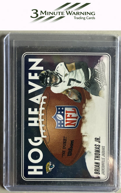 2025 Panini Absolute #HH-BTJ Brian Thomas Jr. Hog Heaven