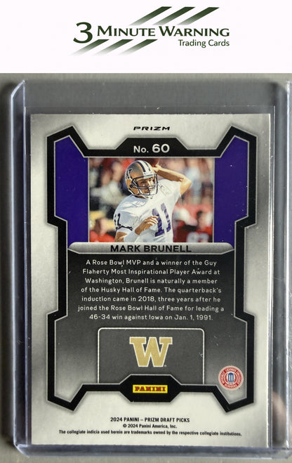 2024 Panini Prizm Draft Picks #60 Mark Brunell Red Ice