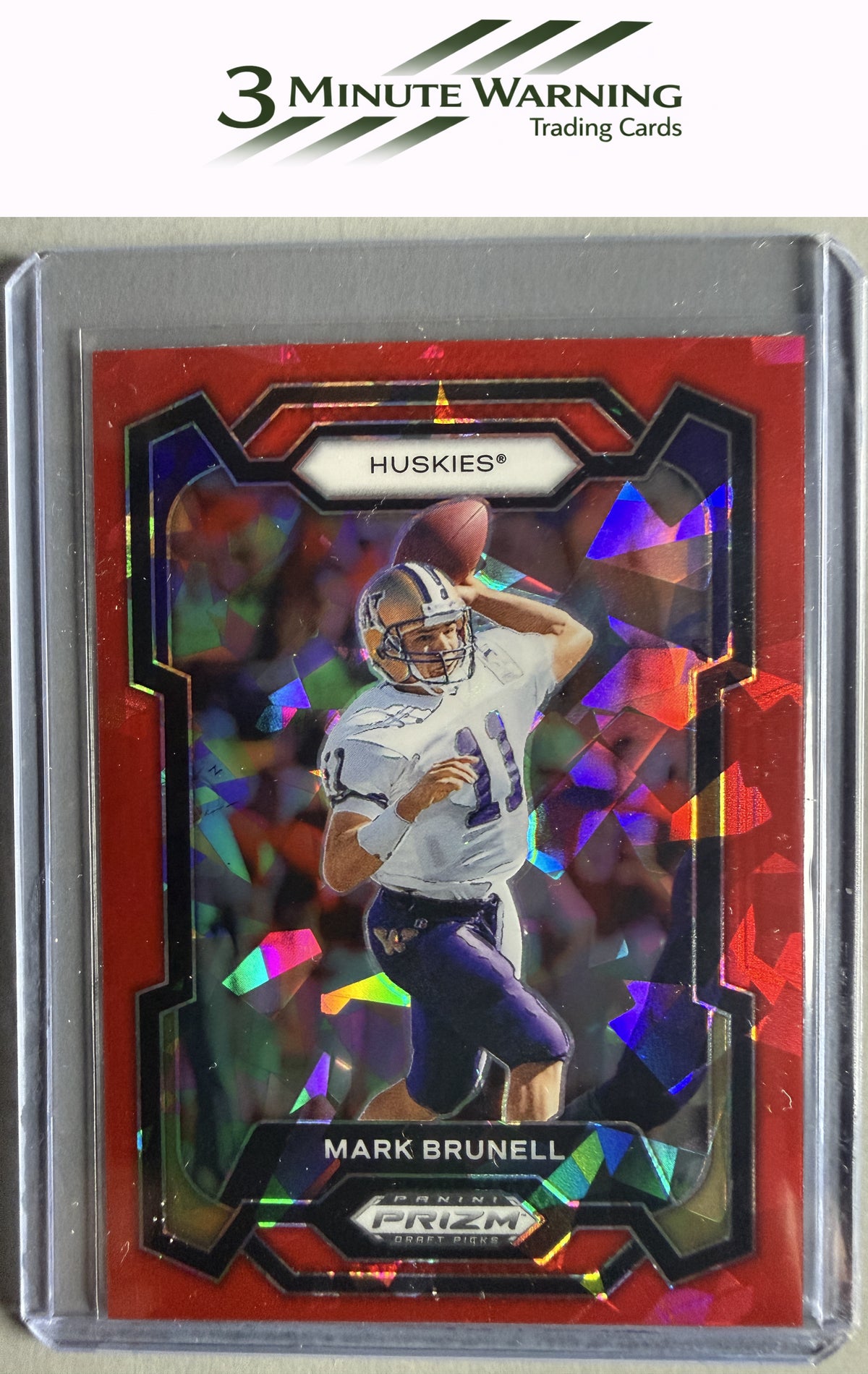 2024 Panini Prizm Draft Picks #60 Mark Brunell Red Ice