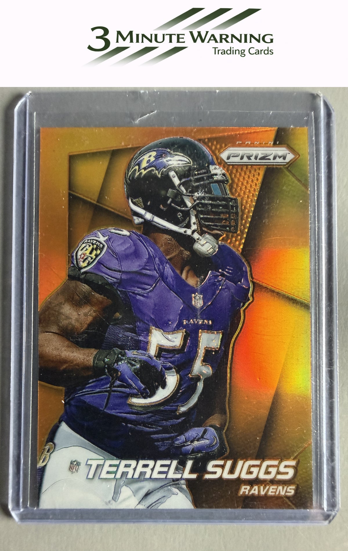 2014 Panini Prizm #132 Terrell Suggs Orange Prizm