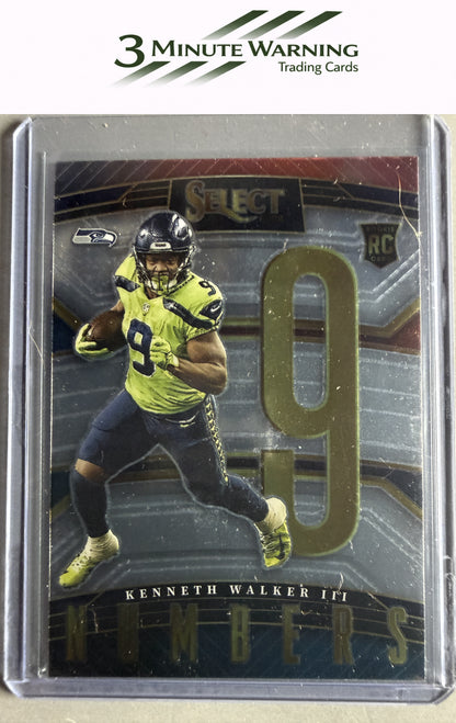 2022 Panini Select #SN-23 Kenneth Walker III Select Numbers