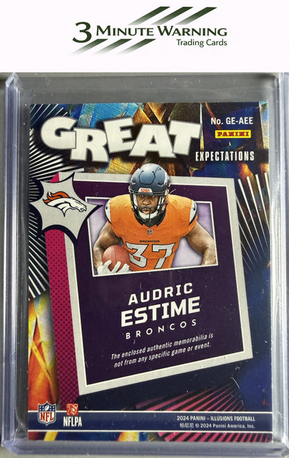 2024 Panini Illusions #GE-AEE Audric Estime Great Expectations