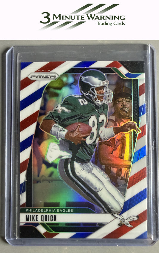 2024 Panini Prizm #238 Mike Quick Red White and Blue