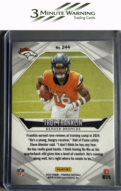 2024 Panini Phoenix #244 Troy Franklin