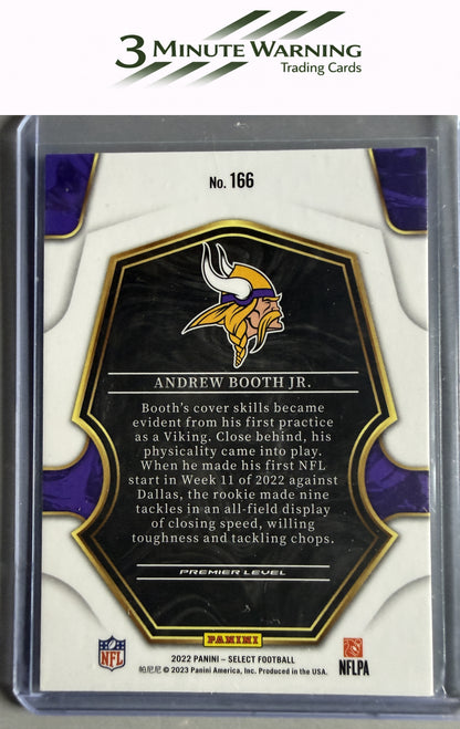 2022 Panini Select #166 Andrew Booth Jr.