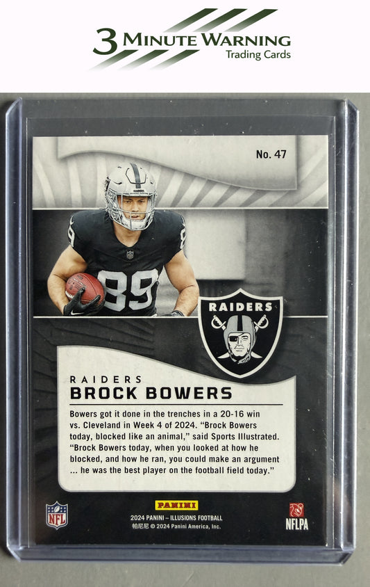 2024 Panini Illusions #47 Brock Bowers Retail