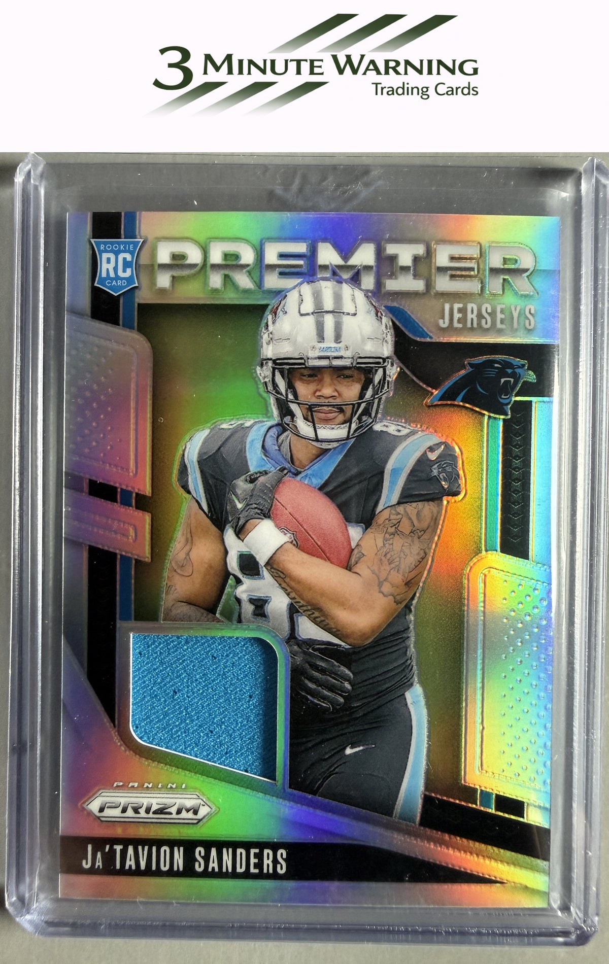 2024 Panini Prizm #PJ-JTS Ja'Tavion Sanders Premier Jerseys