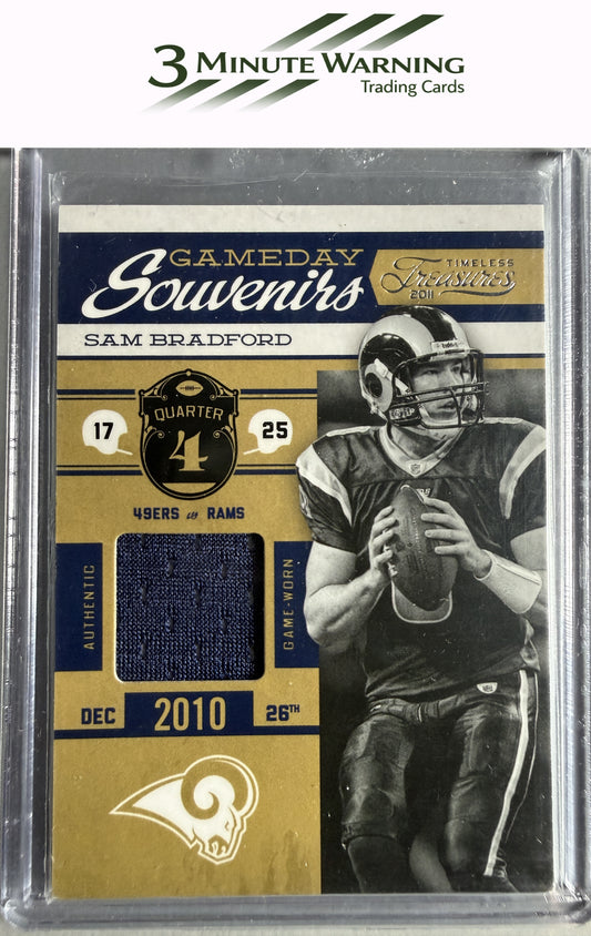 2011 Panini Timeless Treasures #10 Sam Bradford  #/250