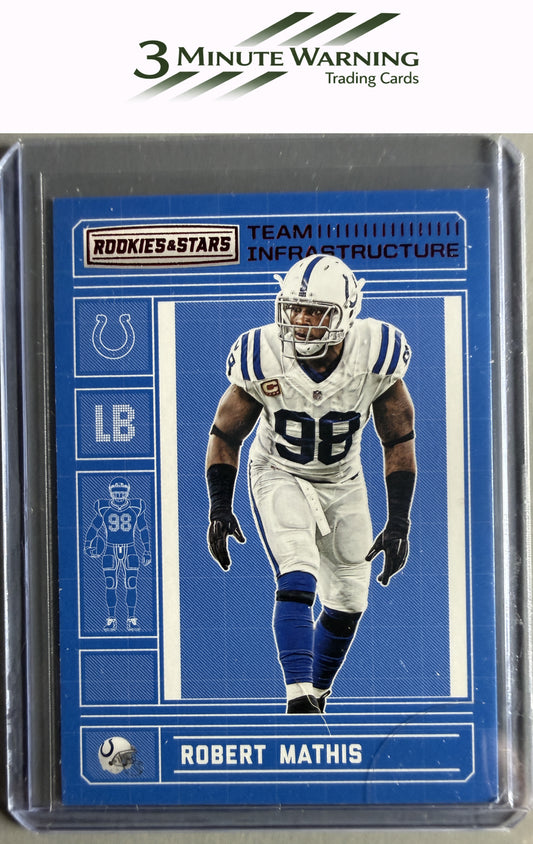 2016 Panini Rookies & Stars #24 Robert Mathis Team Infrastructure
