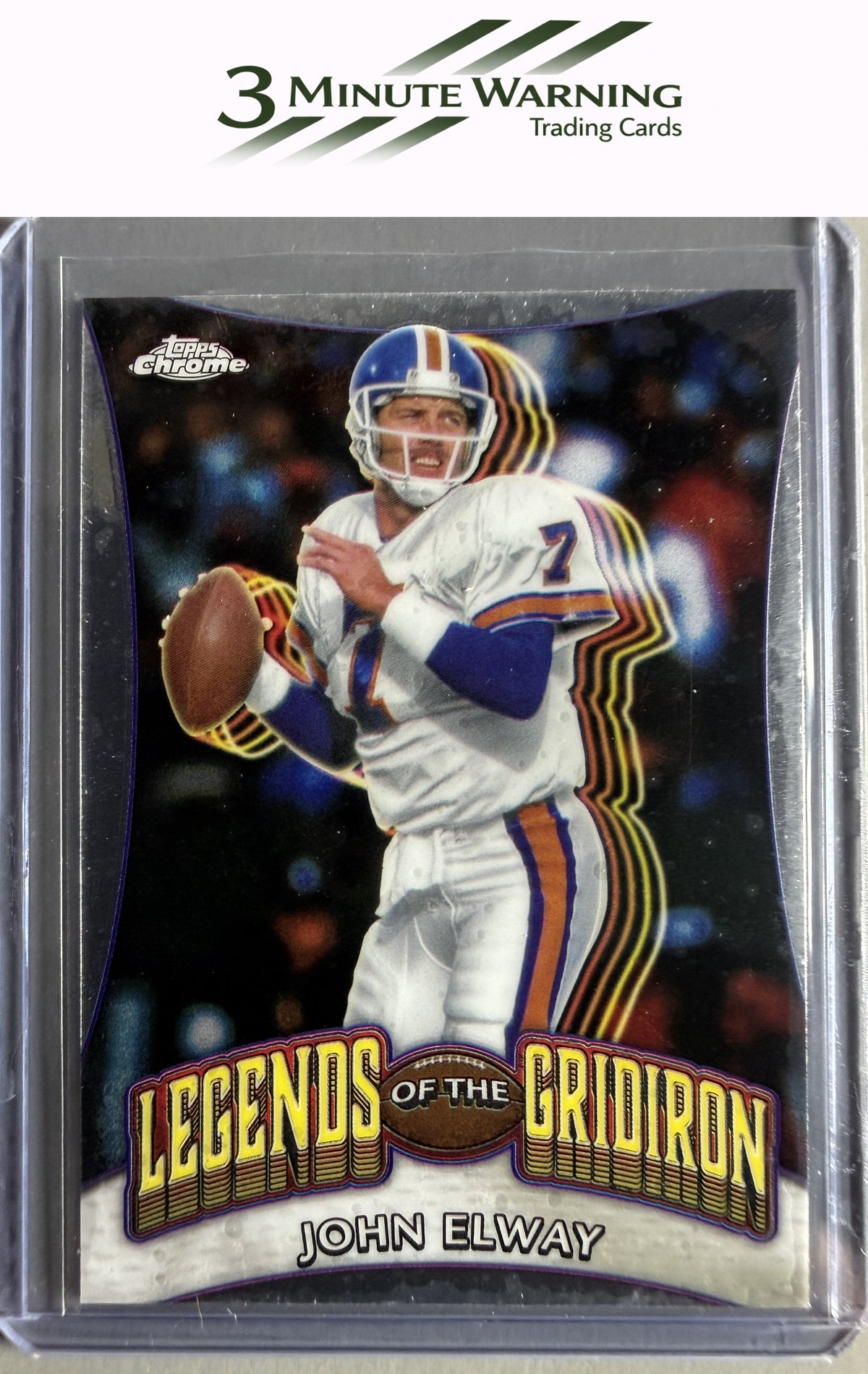 2024 Topps Chrome #LOG-11 John Elway Legends of the Gridiron