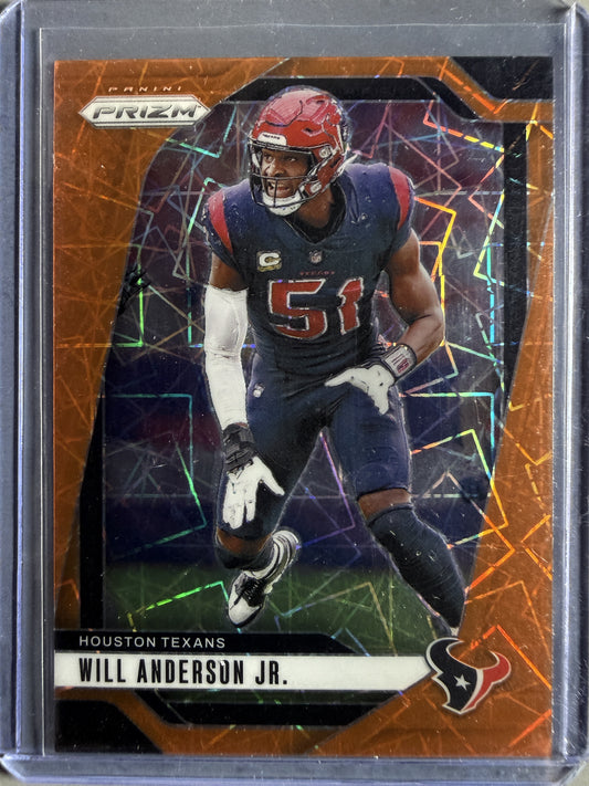 2024 Panini Prizm #116 Will Anderson Jr. Lazer