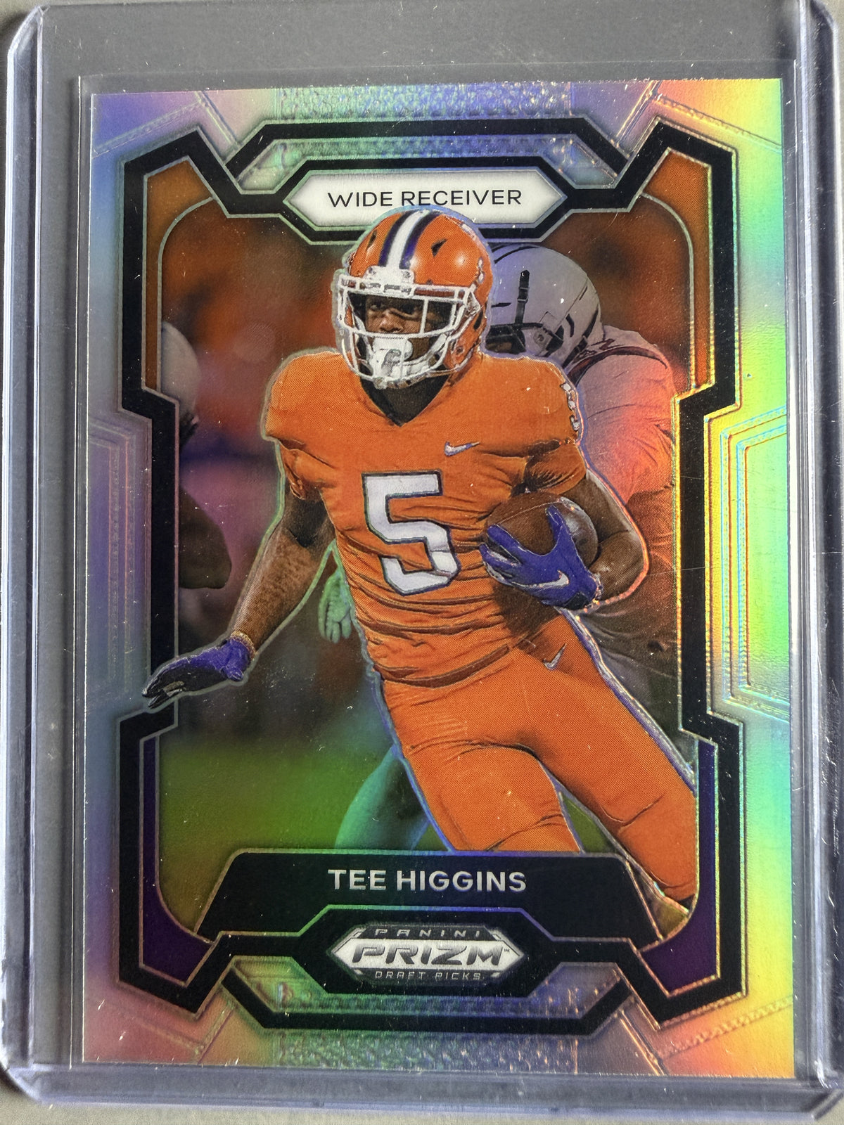 2024 Panini Prizm Draft Picks #24 Tee Higgins Silver