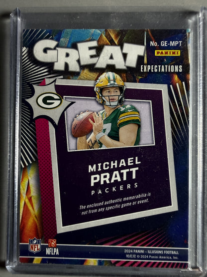 2024 Panini Illusions #GE-MPT Michael Pratt Great Expectations