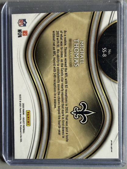 2020 Panini Select #SS-8 Michael Thomas Snapshots Prizm