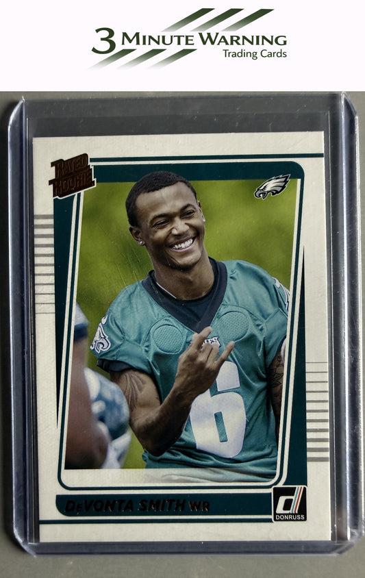2021 Donruss #261 DeVonta Smith Rated Rookies Portrait