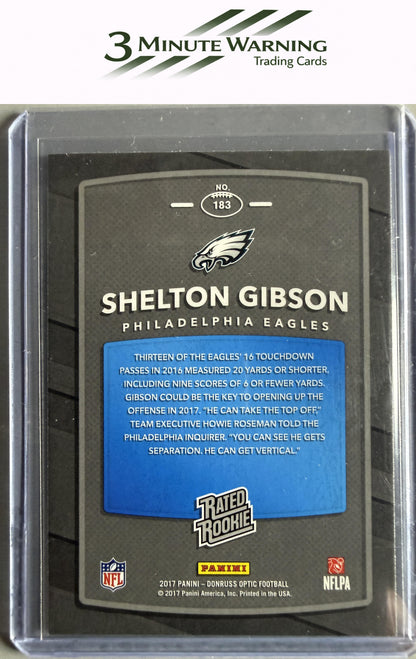 2017 Donruss Optic #183 Shelton Gibson