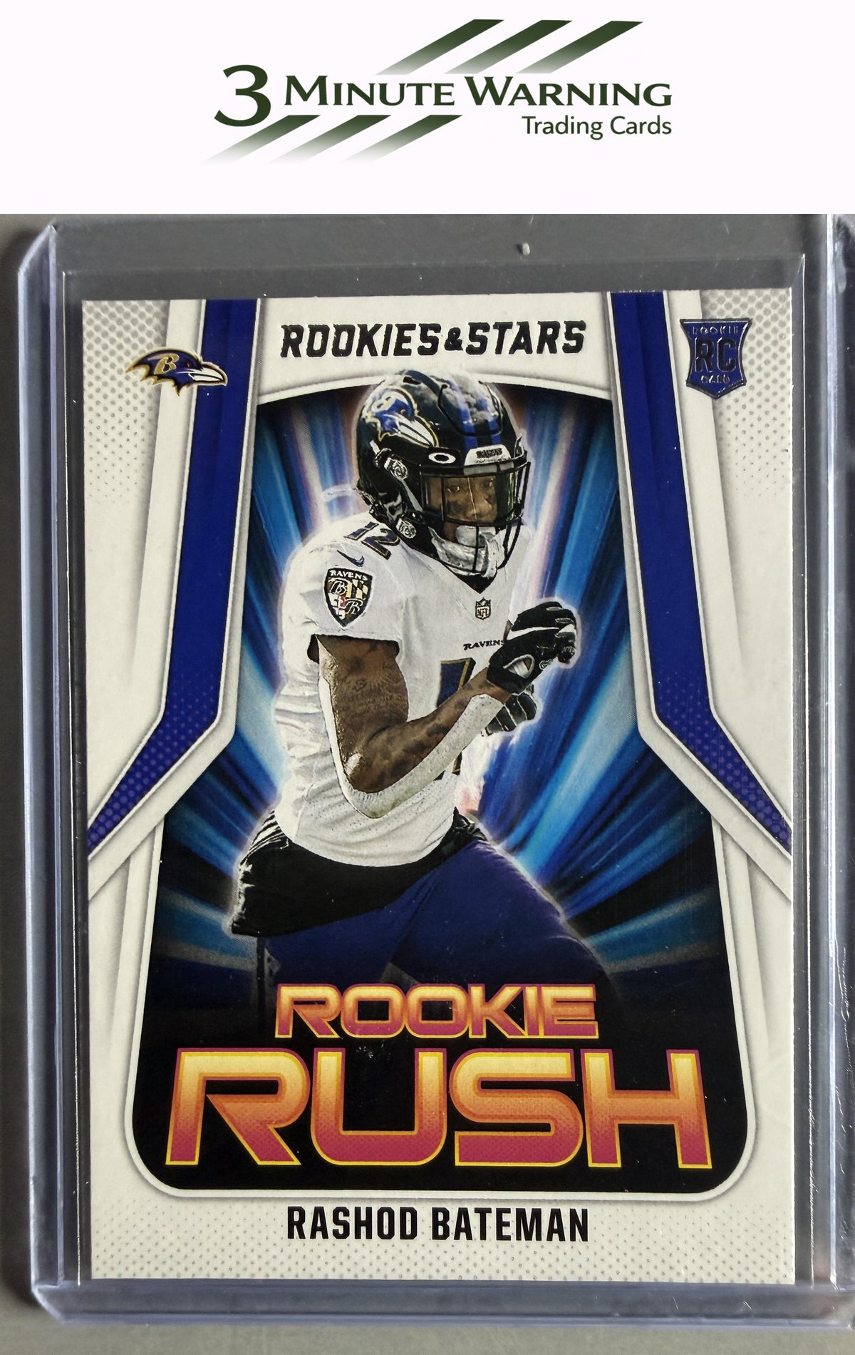 2021 Panini Rookies & Stars #RR-10 Rashod Bateman Rookie Rush