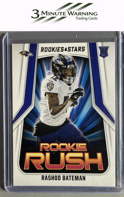 2021 Panini Rookies & Stars #RR-10 Rashod Bateman Rookie Rush