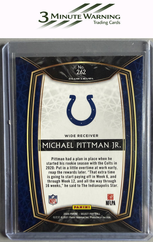 2020 Panini Select #262 Michael Pittman Jr.