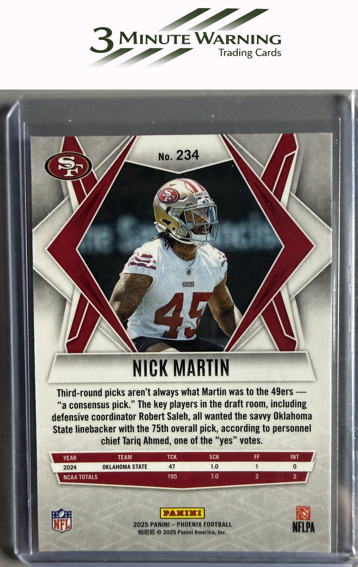 2025 Panini Phoenix #234 Nick Martin