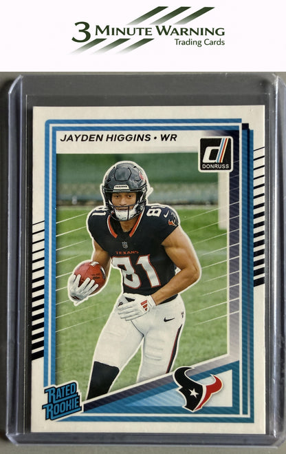 2025 Donruss #334 Jayden Higgins