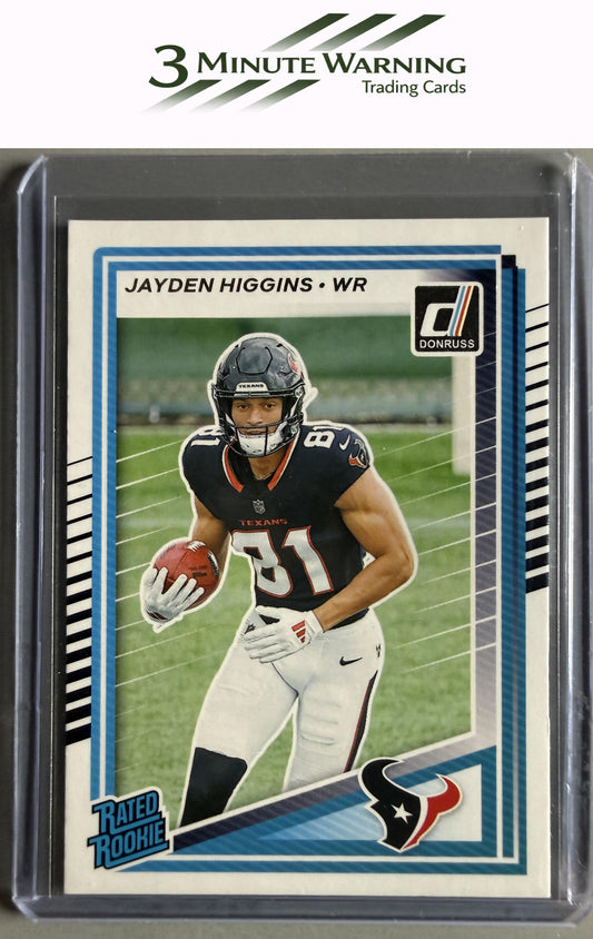 2025 Donruss #334 Jayden Higgins