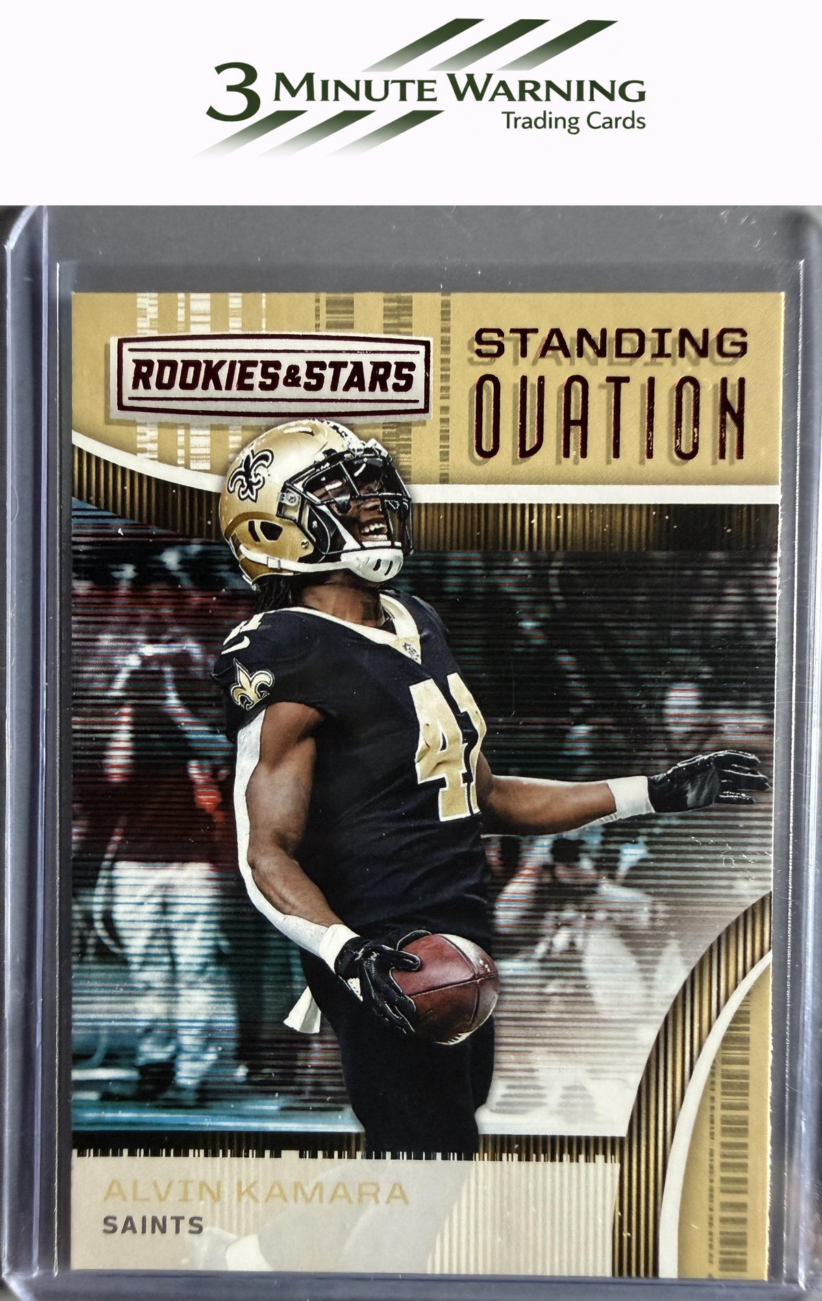 2018 Panini Rookies & Stars #S-3 Alvin Kamara Standing Ovation