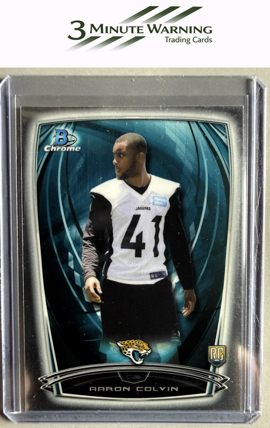 2014 Bowman Chrome #143 Aaron Colvin