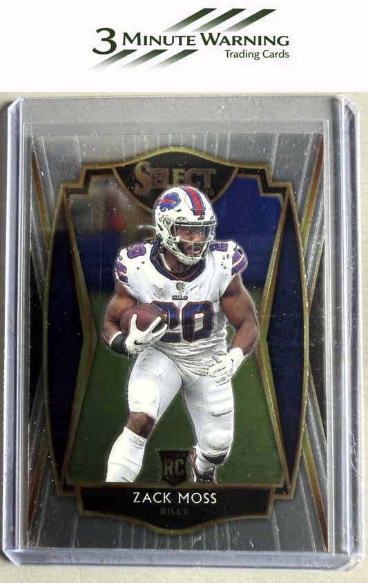 2020 Panini Select #169 Zack Moss
