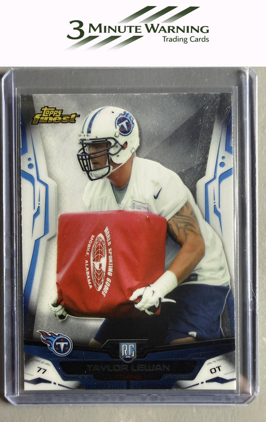 2014 Finest #106 Taylor Lewan