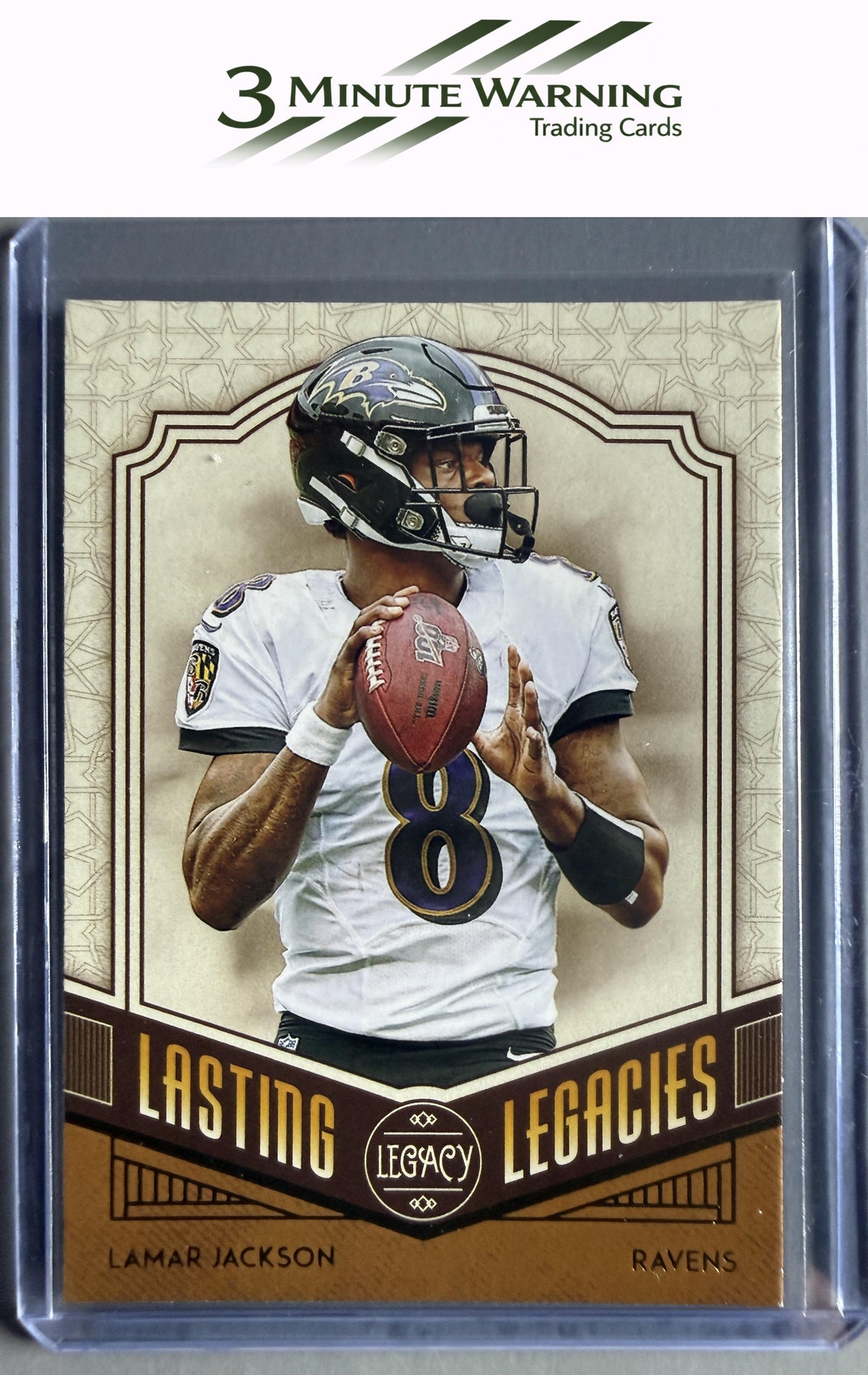 2020 Panini Legacy #LL-LJ Lamar Jackson Lasting Legacies