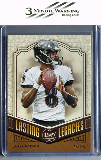 2020 Panini Legacy #LL-LJ Lamar Jackson Lasting Legacies