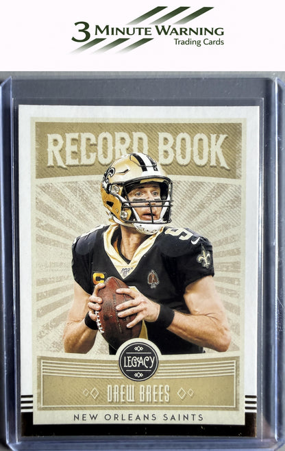 2020 Panini Legacy #RB-DB2 Drew Brees Record Book
