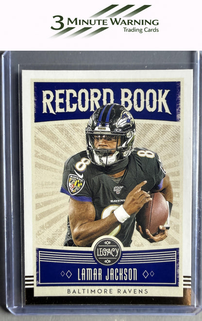 2020 Panini Legacy #RB-LJ Lamar Jackson Record Book