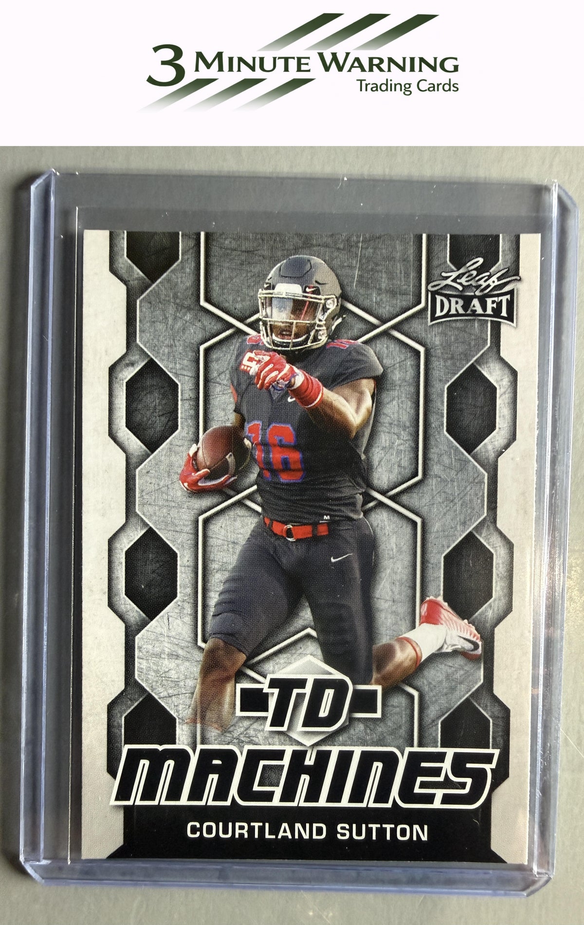 2018 Leaf Draft #TD-05 Courtland Sutton TD Machines