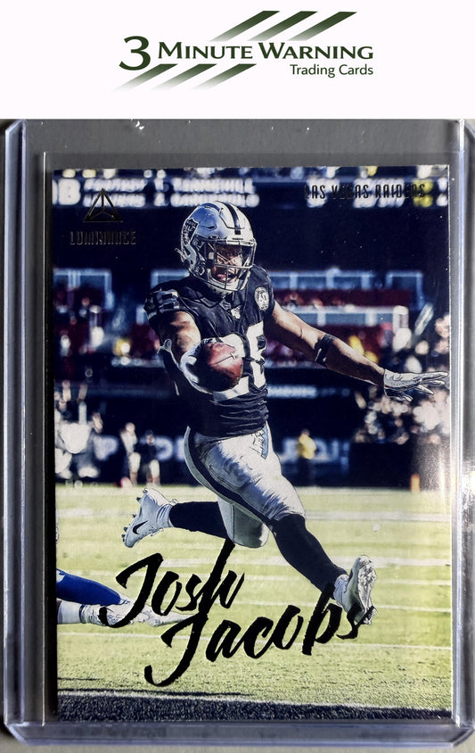 2020 Panini Luminance #81 Josh Jacobs