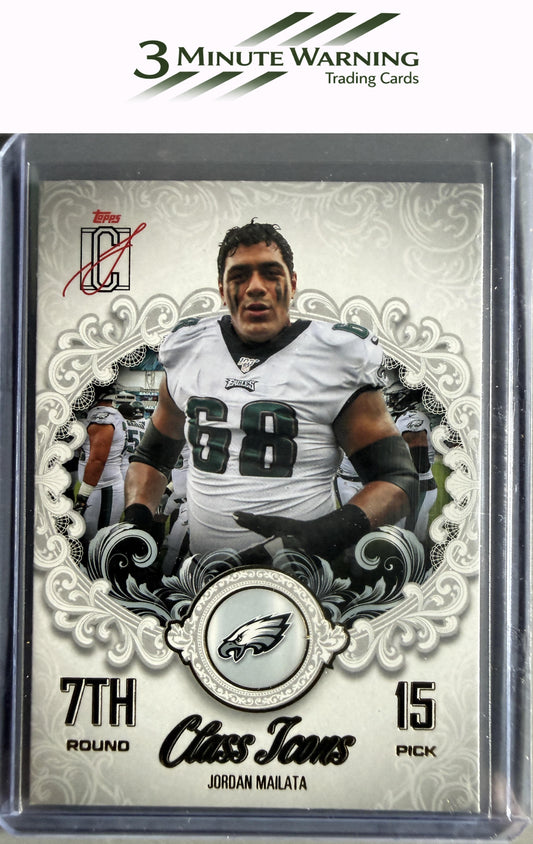 2025 Topps Signature Class #CI-14 Jordan Mailata Class Icons