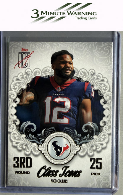 2025 Topps Signature Class #CI-9 Nico Collins Class Icons