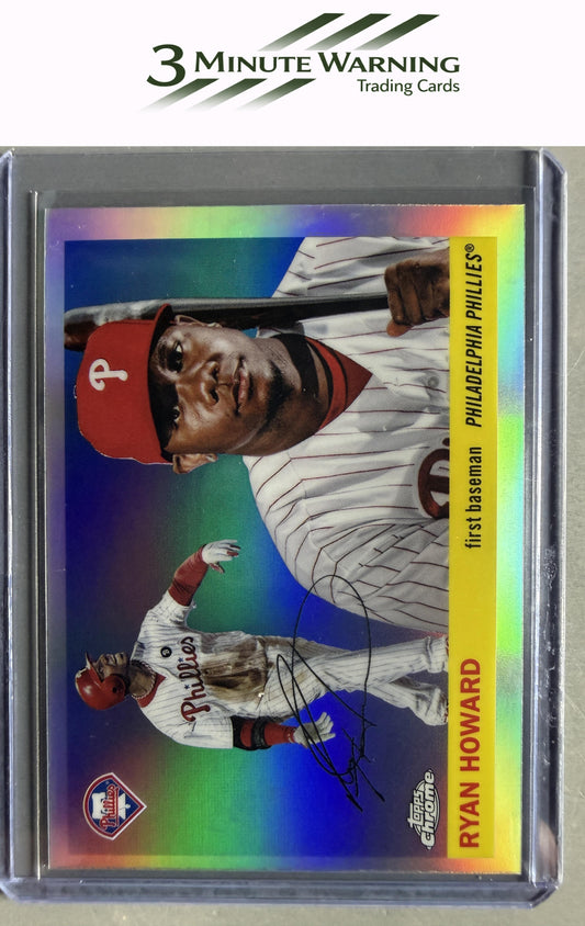 2025 Topps Chrome Platinum #356 Ryan Howard Refractor