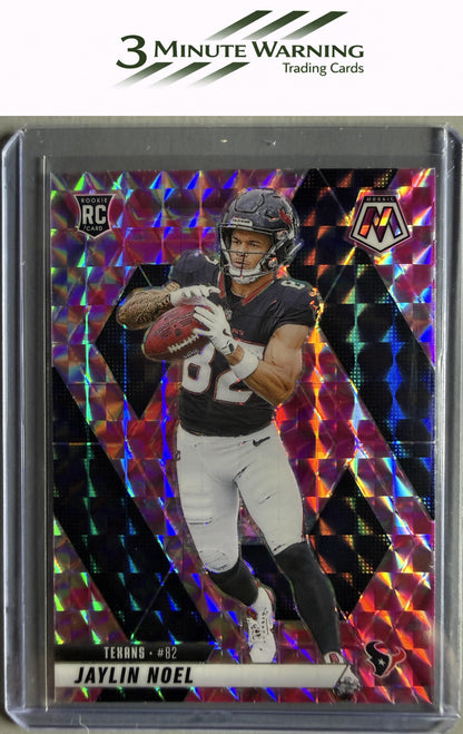 2025 Panini Mosaic #373 Jaylin Noel Mosaic Camo Pink