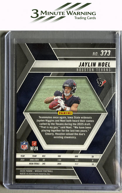 2025 Panini Mosaic #373 Jaylin Noel