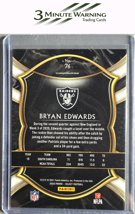 2020 Panini Select #76 Bryan Edwards